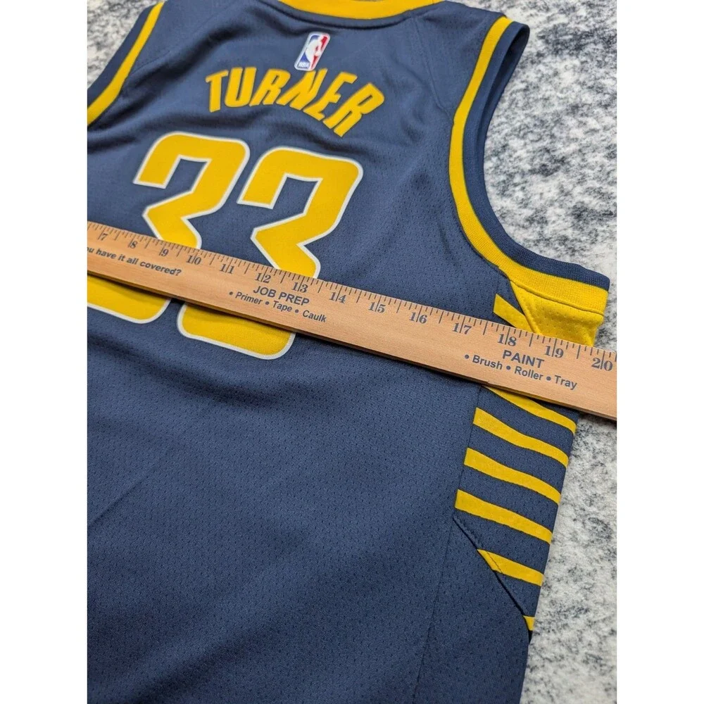Nike Dri-Fit Indiana Pacers Myles Turner Boy's Size Large 14/16  Jersey
